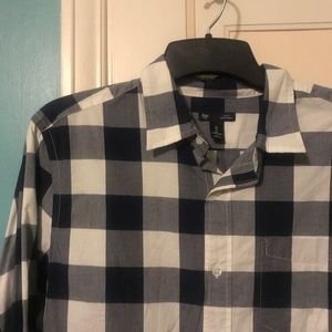 GAP Buffalo Check Shirt - Size L